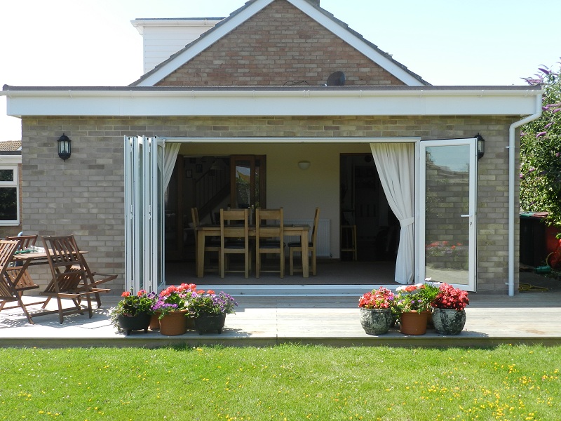 Aluminium and PVCu Multifold Bifold Door