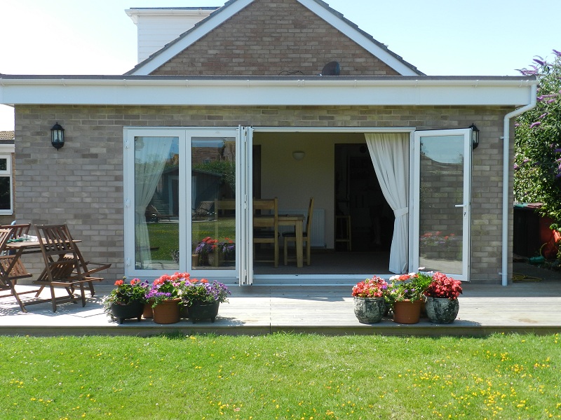 Aluminium and PVCu Multifold Bifold Door